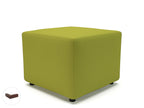 Crofton 62cm Square in Warwick Dolly Fabric Ebony Wood Colour Citron 