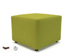 Crofton 62cm Square in Warwick Dolly Fabric with Socket Ebony Wood Colour Citron 