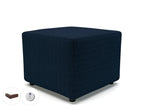 Office furniture crofton-62cm-square-in-camira-era-fabric-with-socket Dynamic  Ebony Wood Colour Present 