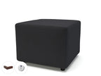 Office furniture crofton-62cm-square-in-warwick-dolly-fabric-with-socket Dynamic  Ebony Wood Colour Linen 