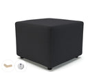 Office furniture crofton-62cm-square-in-warwick-dolly-fabric-with-socket Dynamic  Light Wood Colour Linen 