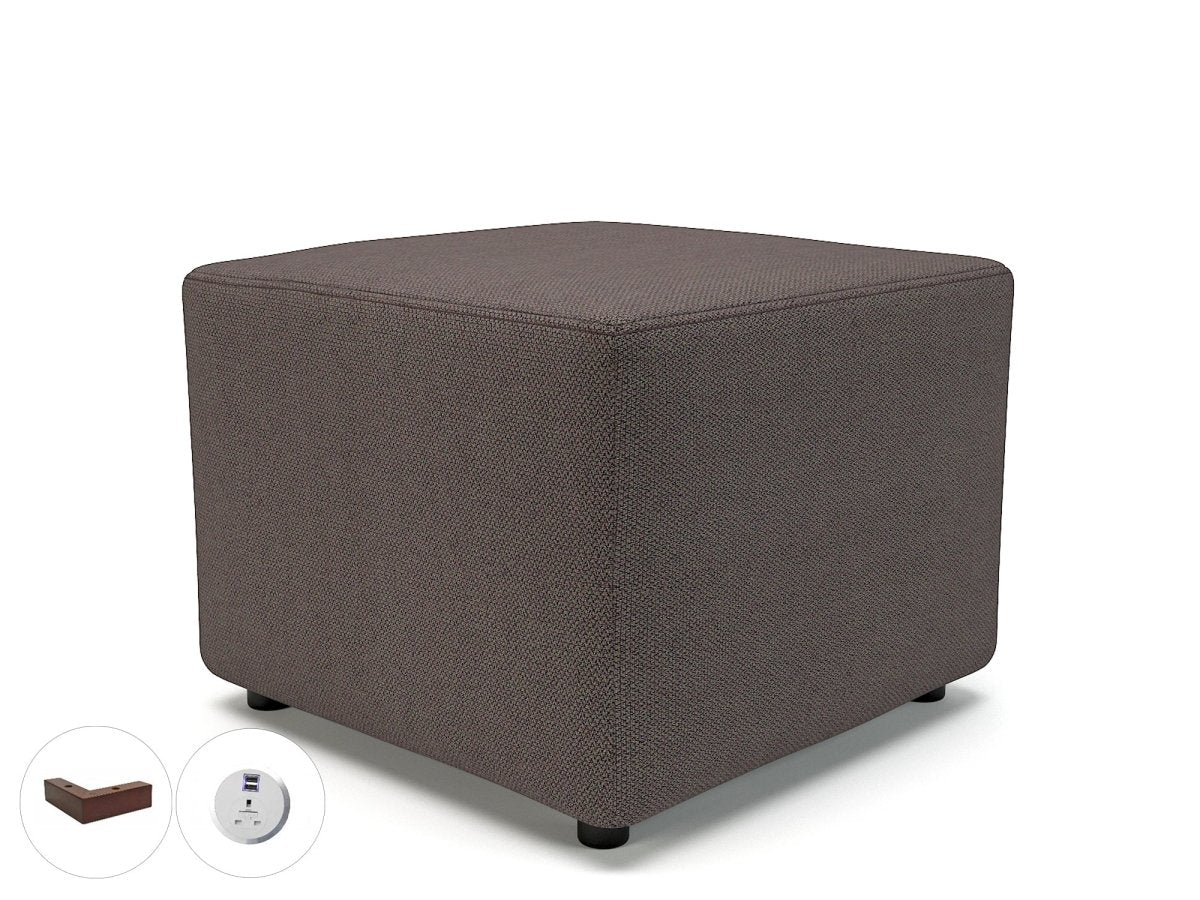 Office furniture crofton-62cm-square-in-camira-era-fabric-with-socket Dynamic   Colour  