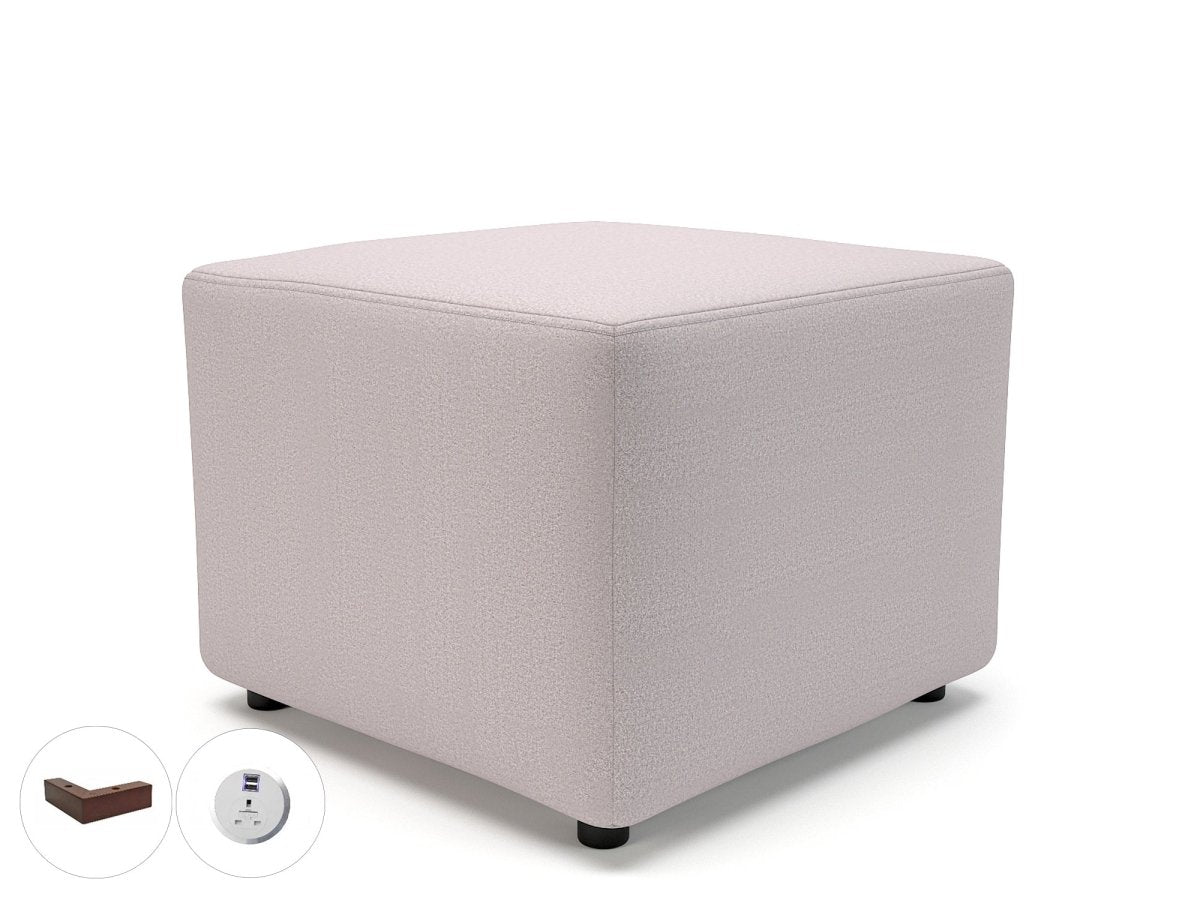 Office furniture crofton-62cm-square-in-warwick-dolly-fabric-with-socket Dynamic   Colour  