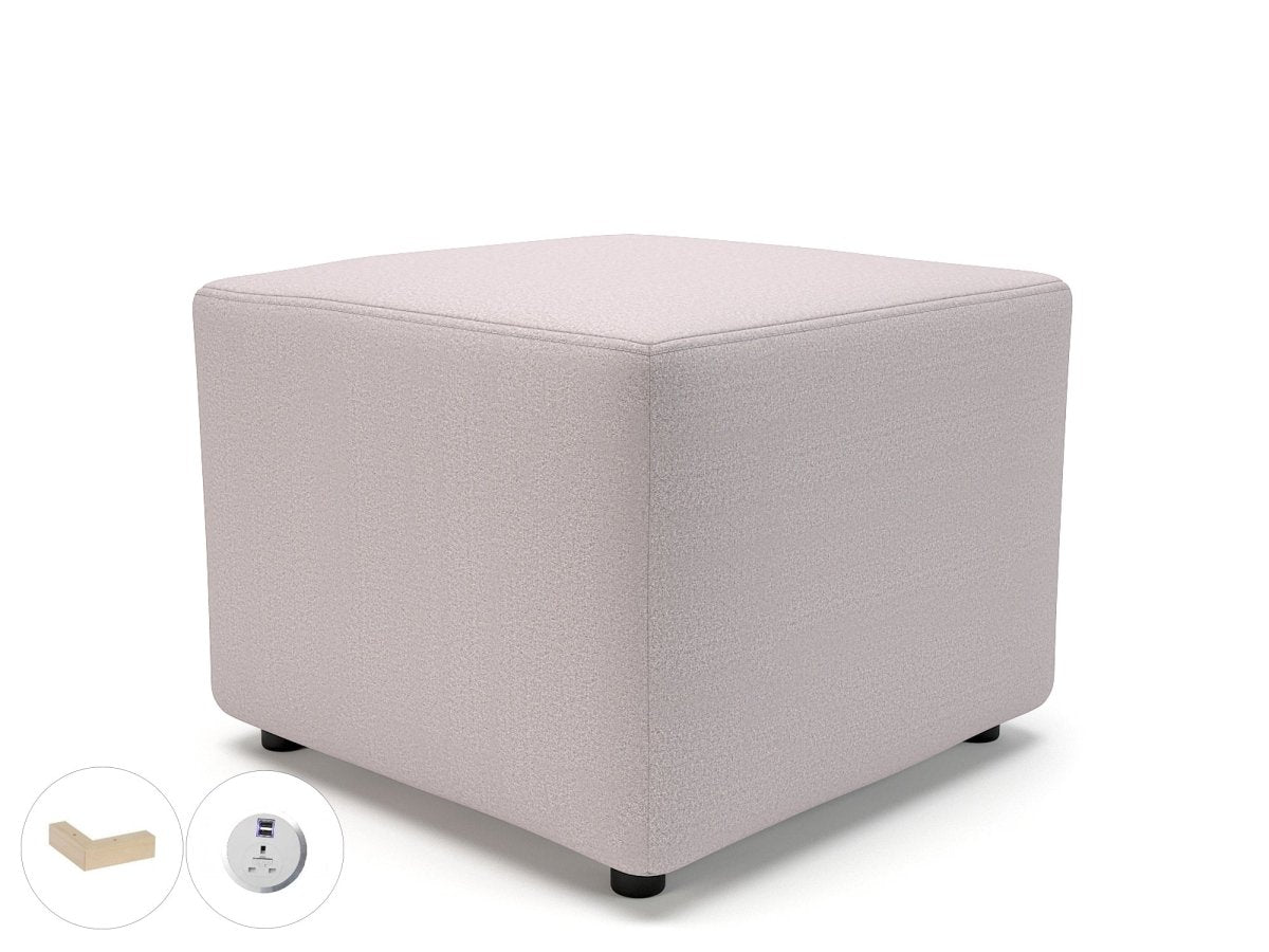 Office furniture crofton-62cm-square-in-warwick-dolly-fabric-with-socket Dynamic   Colour  