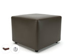 Office furniture crofton-62cm-square-in-cristina-marrone-ultima-faux-leather-with-socket Dynamic   Colour  