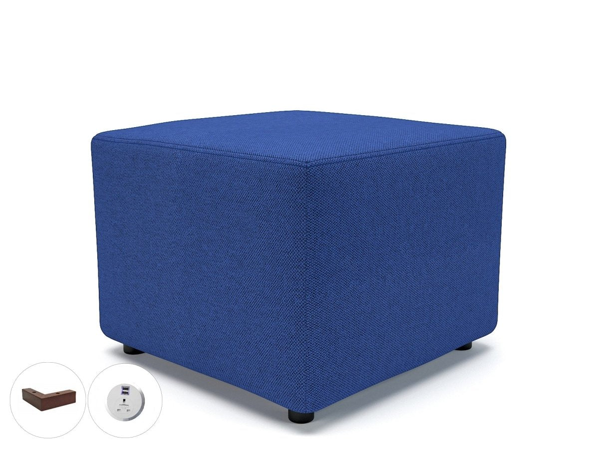 Office furniture crofton-62cm-square-in-camira-era-fabric-with-socket Dynamic   Colour  