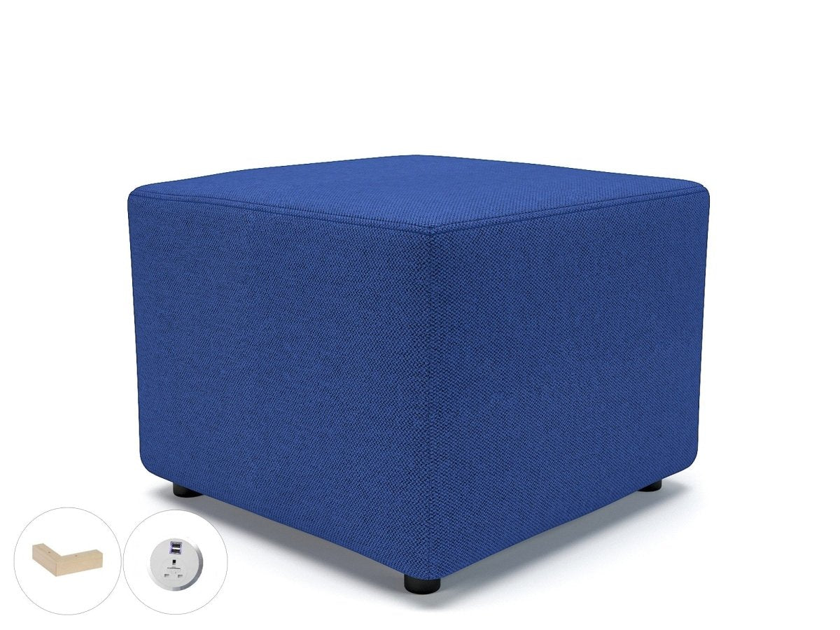 Office furniture crofton-62cm-square-in-camira-era-fabric-with-socket Dynamic   Colour  