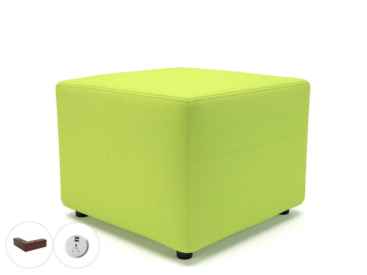 Office furniture crofton-62cm-square-in-camira-era-fabric-with-socket Dynamic   Colour  