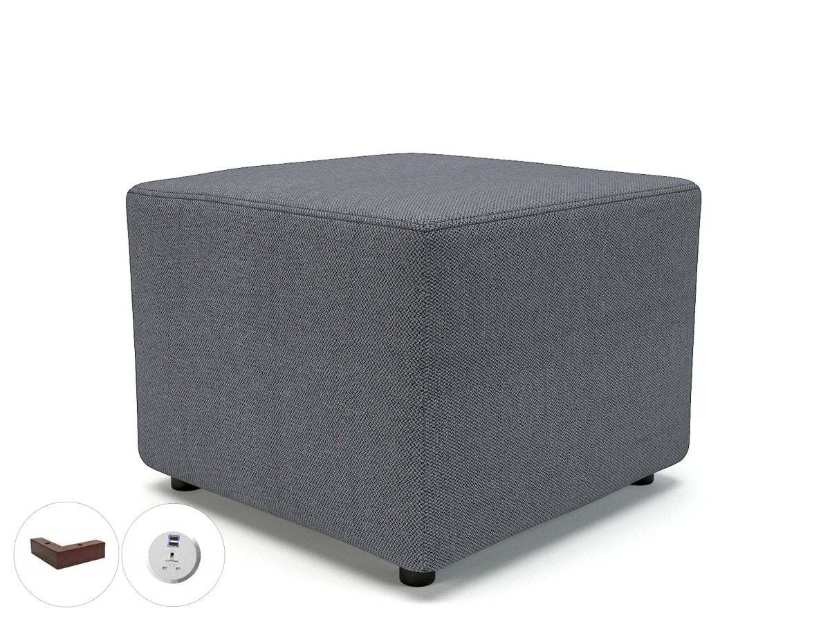 Office furniture crofton-62cm-square-in-camira-era-fabric-with-socket Dynamic   Colour  