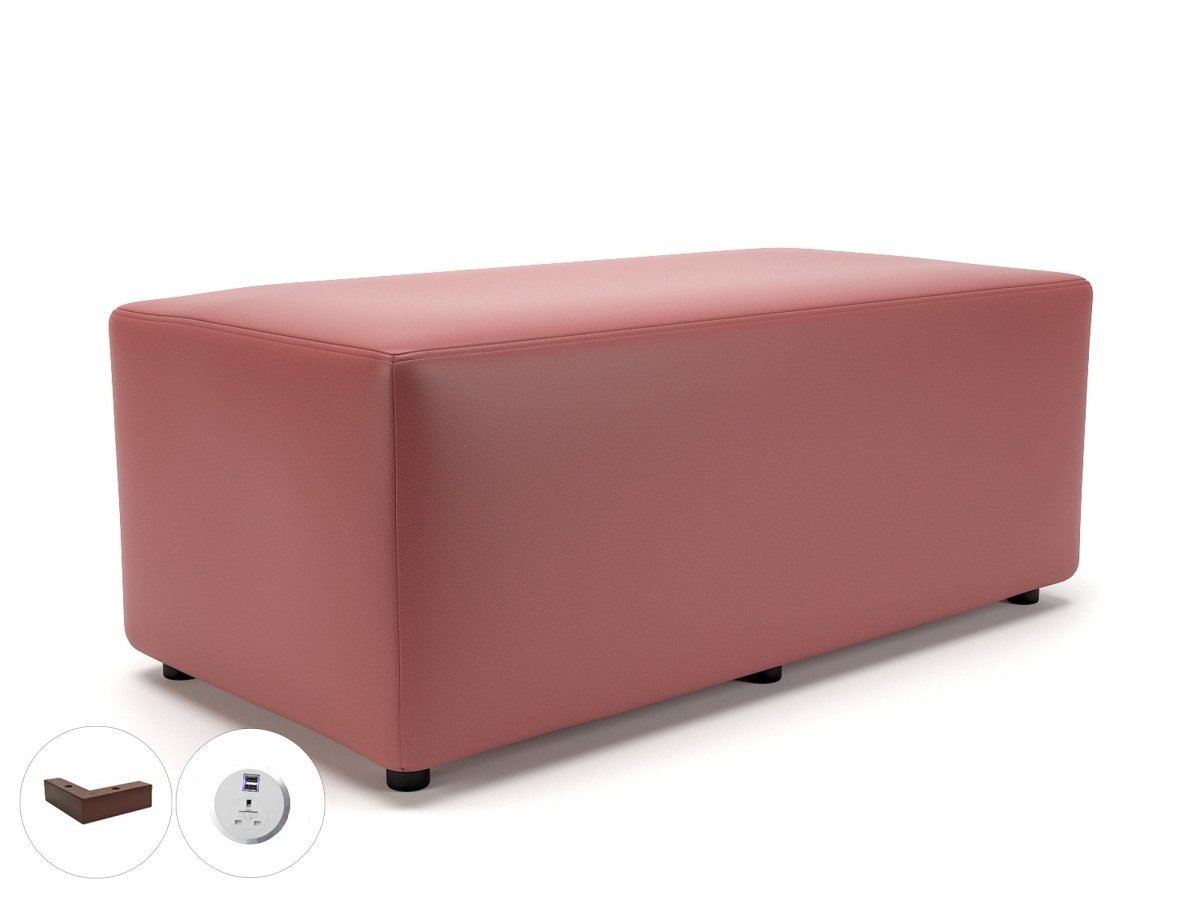 Office furniture ottawa-122cm-wide-in-cristina-marrone-ultima-faux-leather-with-socket Dynamic  Ebony Wood Colour Cream 