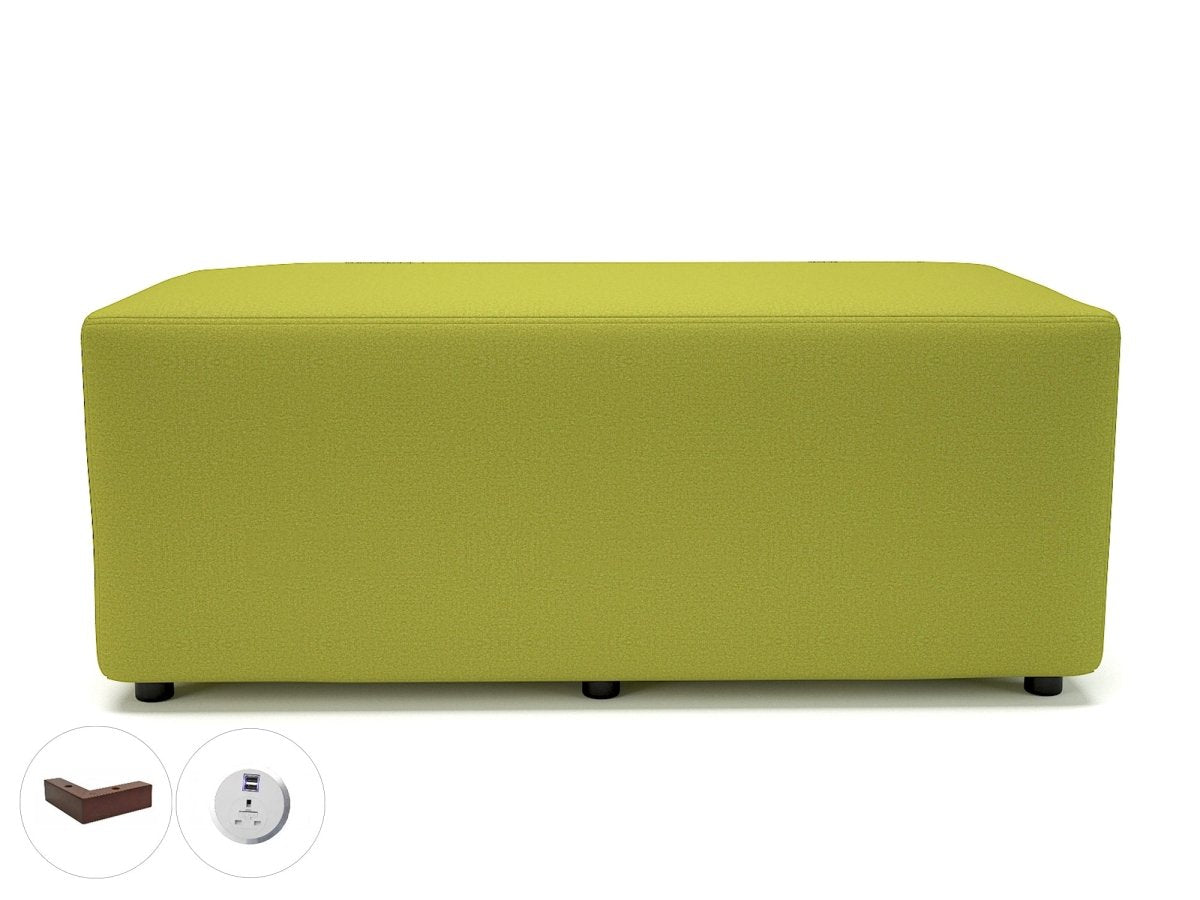 Office furniture ottawa-122cm-wide-in-warwick-dolly-fabric-with-socket Dynamic  Light Wood Colour Citron 