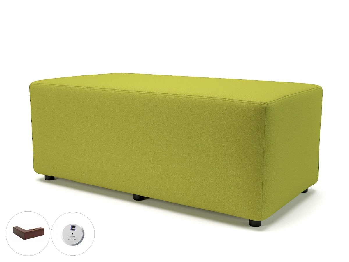 Office furniture ottawa-122cm-wide-in-warwick-dolly-fabric-with-socket Dynamic  Ebony Wood Colour Denim 
