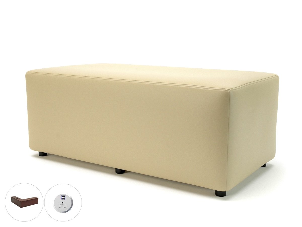 Office furniture ottawa-122cm-wide-in-cristina-marrone-ultima-faux-leather-with-socket Dynamic  Light Wood Colour Steel 