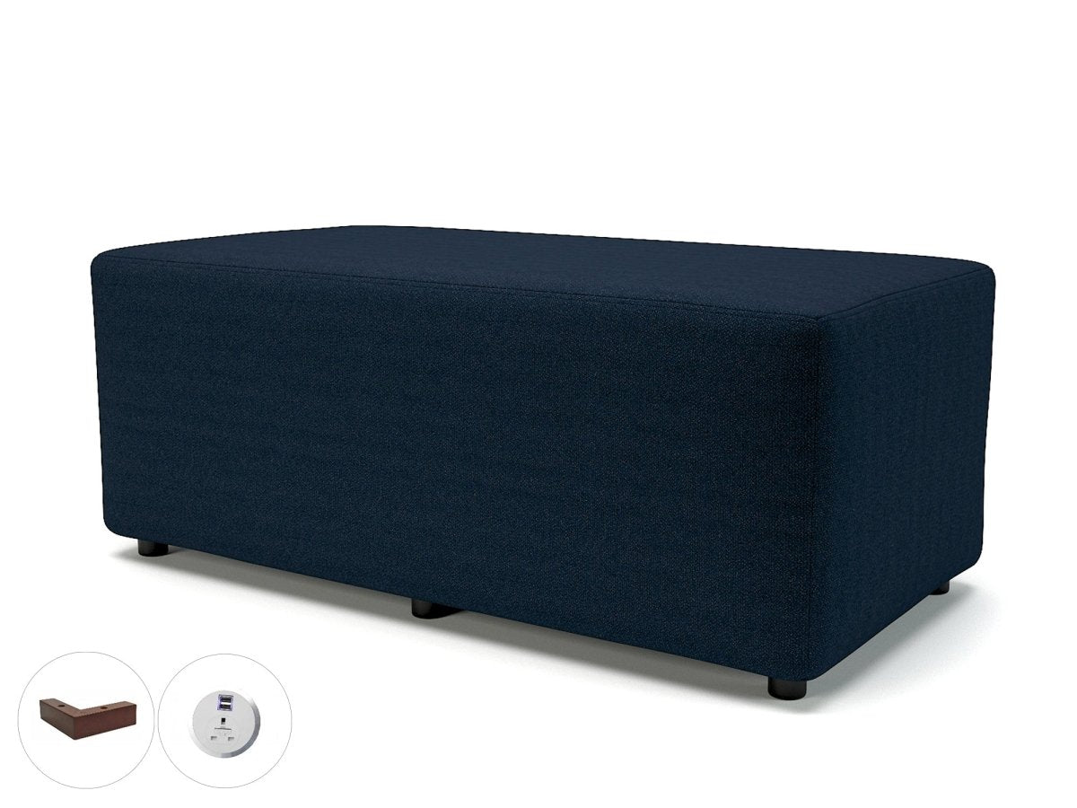 Office furniture ottawa-122cm-wide-in-camira-era-fabric-with-socket Dynamic  Ebony Wood Colour Perennial 