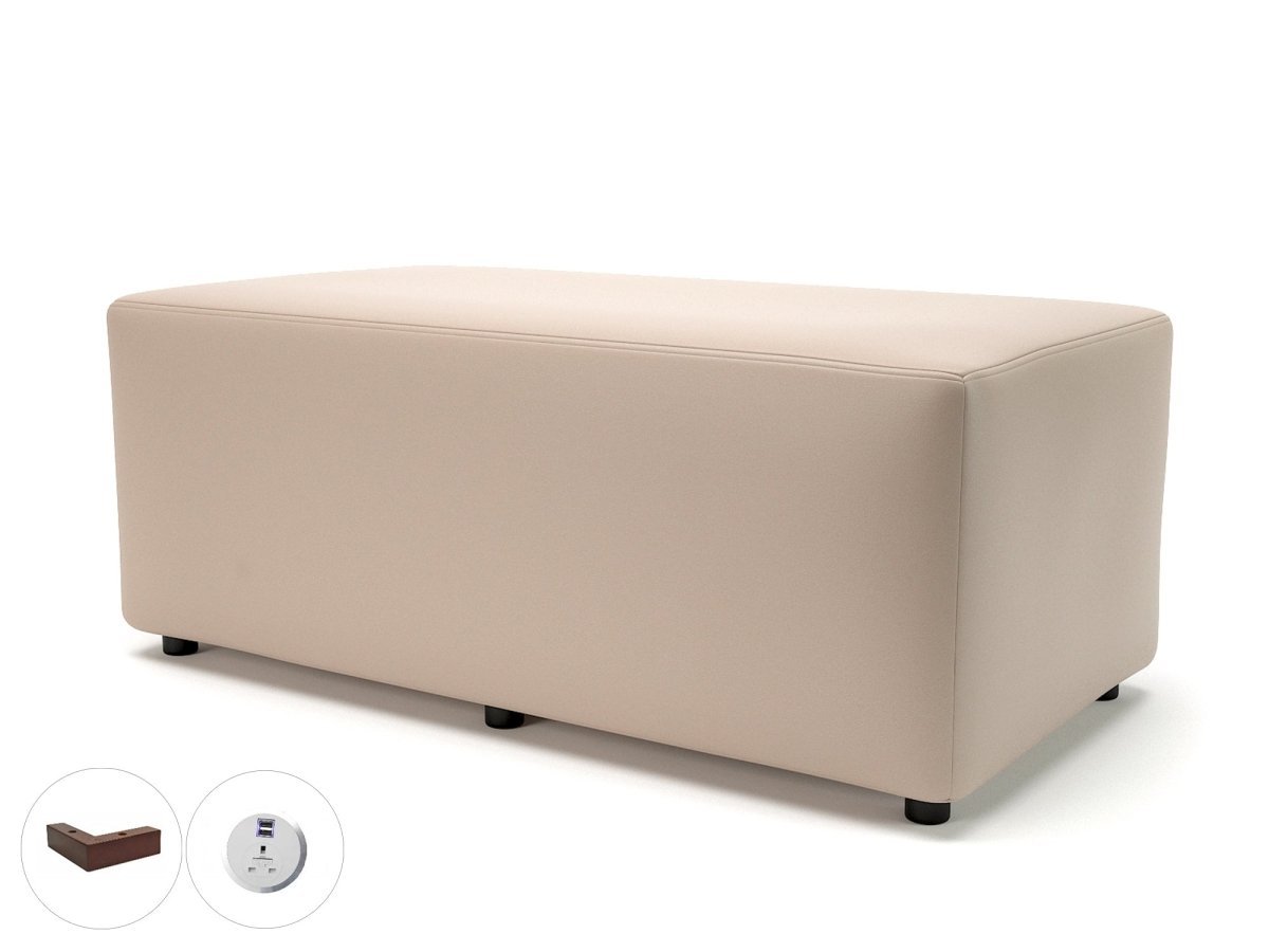 Office furniture ottawa-122cm-wide-in-cristina-marrone-ultima-faux-leather-with-socket Dynamic   Colour  