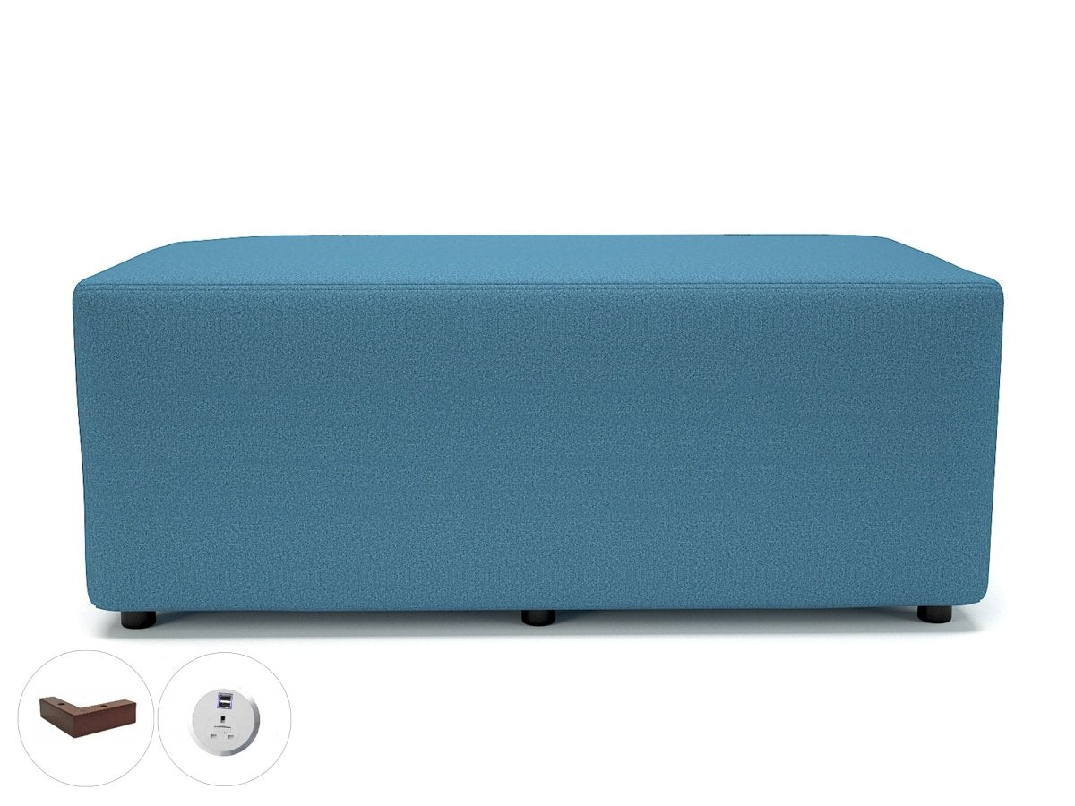 Office furniture ottawa-122cm-wide-in-warwick-dolly-fabric-with-socket Dynamic  Light Wood Colour Lagoon 