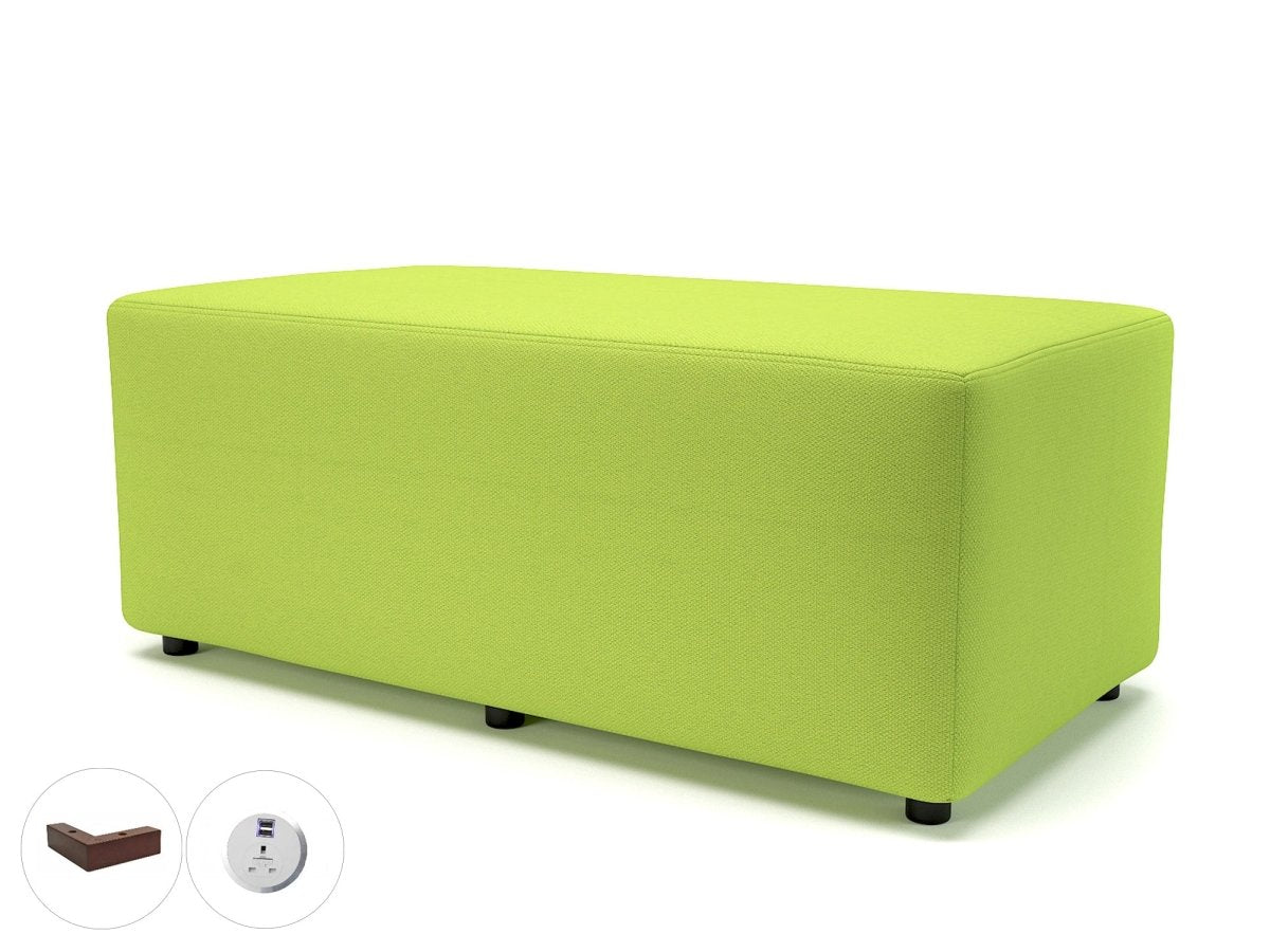 Office furniture ottawa-122cm-wide-in-camira-era-fabric-with-socket Dynamic   Colour  