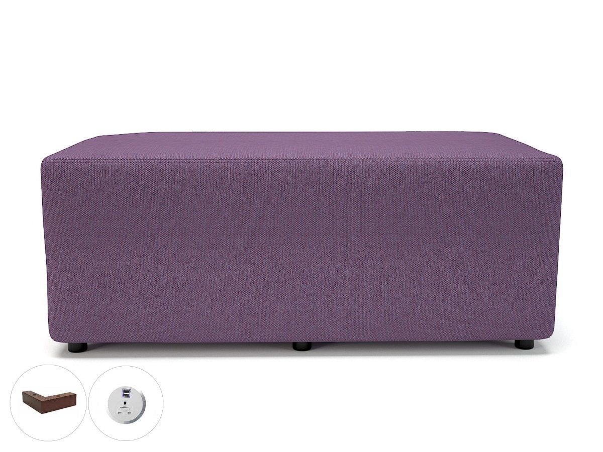 Office furniture ottawa-122cm-wide-in-camira-era-fabric-with-socket Dynamic   Colour  