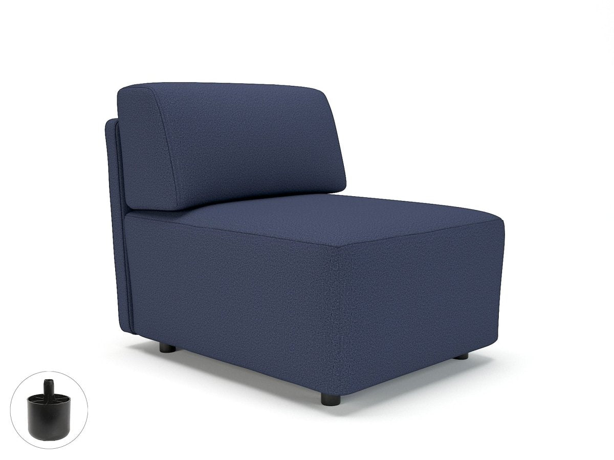 Office furniture loomis-65cm-wide-modular-unit-in-warwick-dolly-fabric-with-socket Dynamic  Light Wood Colour Ebony 