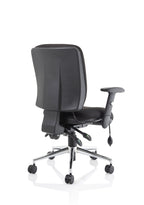 Office furniture chiro-medium-back-operator-chair Dynamic  Bespoke Bergamot Cherry  None Black