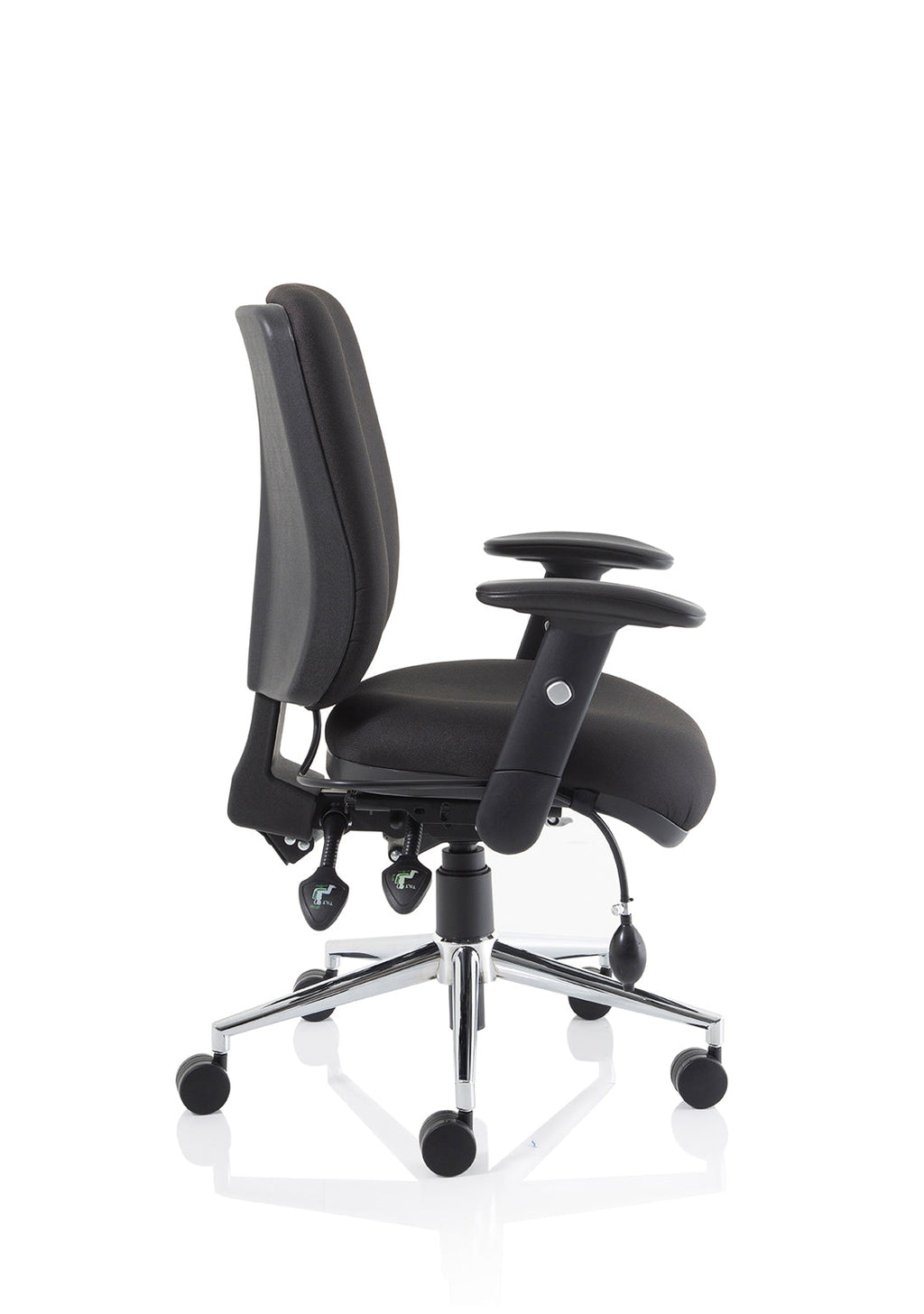 Office furniture chiro-medium-back-operator-chair Dynamic  Bespoke Bergamot Cherry  None Matching Bespoke Colour