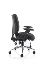 Office furniture chiro-medium-back-operator-chair Dynamic  Bespoke Bergamot Cherry  None Matching Bespoke Colour