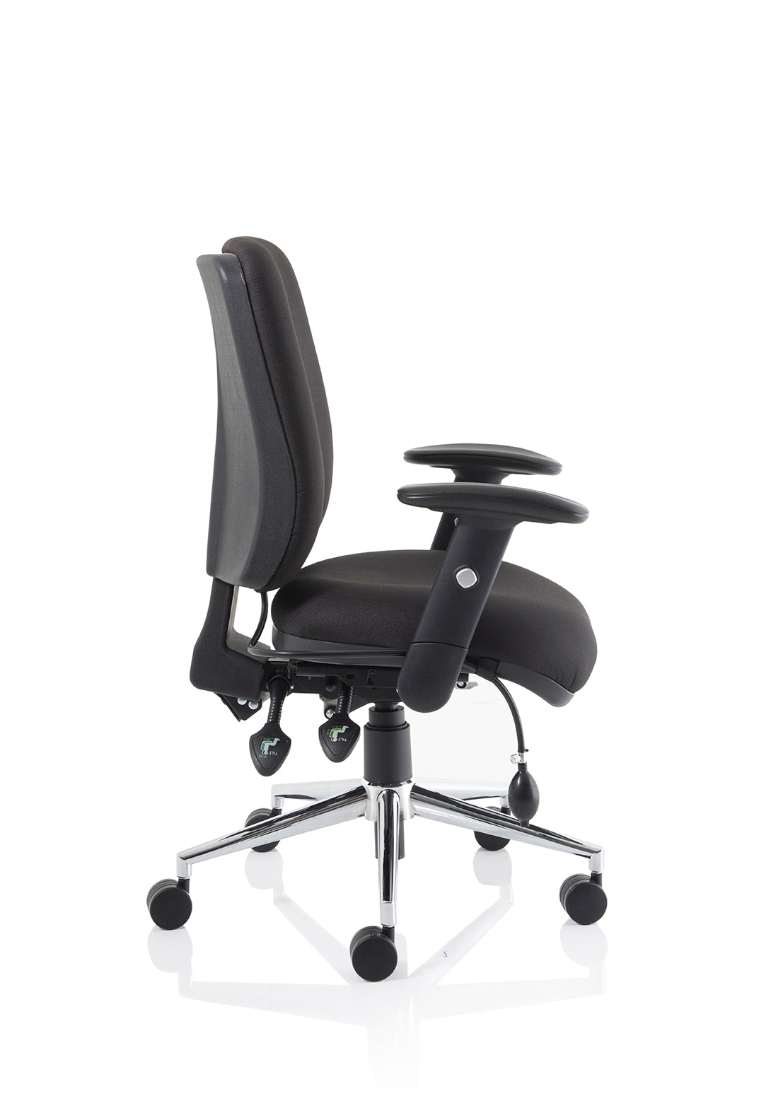 Office furniture chiro-medium-back-operator-chair Dynamic  Bespoke Bergamot Cherry  None Matching Bespoke Colour
