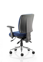 chiro-medium-back-operator-chair Dynamic  Bespoke Bergamot Cherry  With Height Adjustable Arms Matching Bespoke Colour
