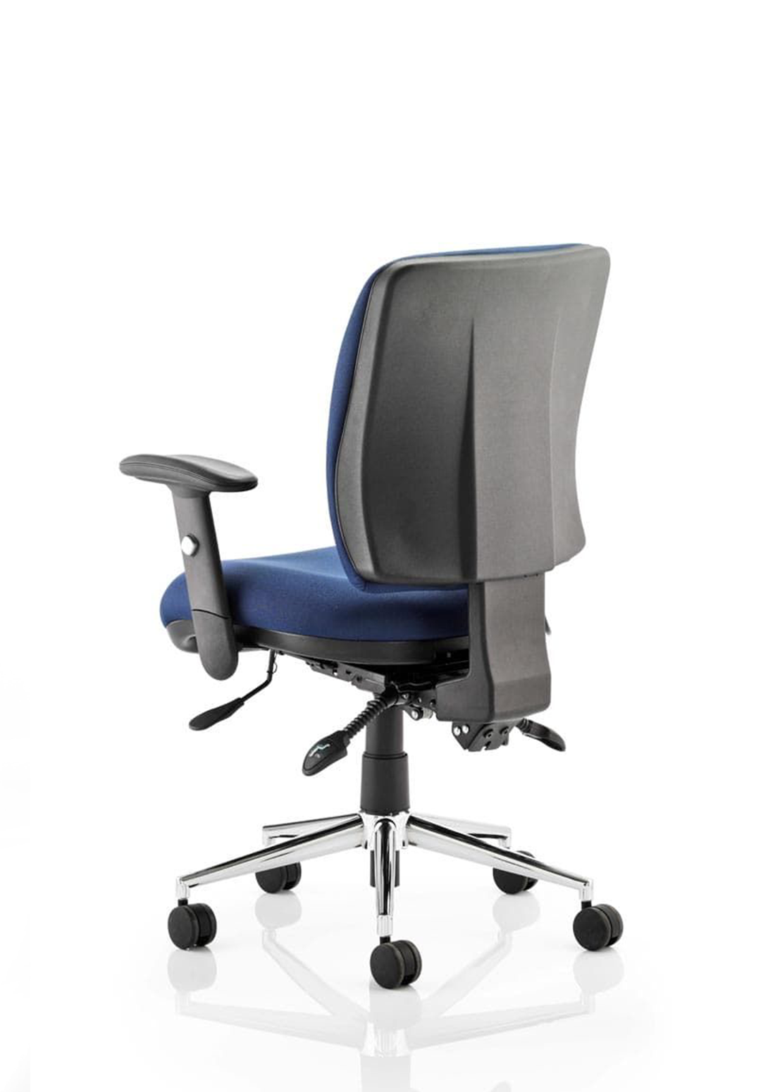chiro-medium-back-operator-chair Dynamic  Bespoke Bergamot Cherry  With Height Adjustable Arms Matching Bespoke Colour