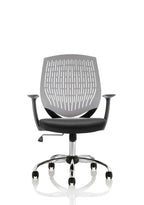 Office furniture dura-operator-chair Dynamic  Black  Bespoke Tansy Purple With Arms