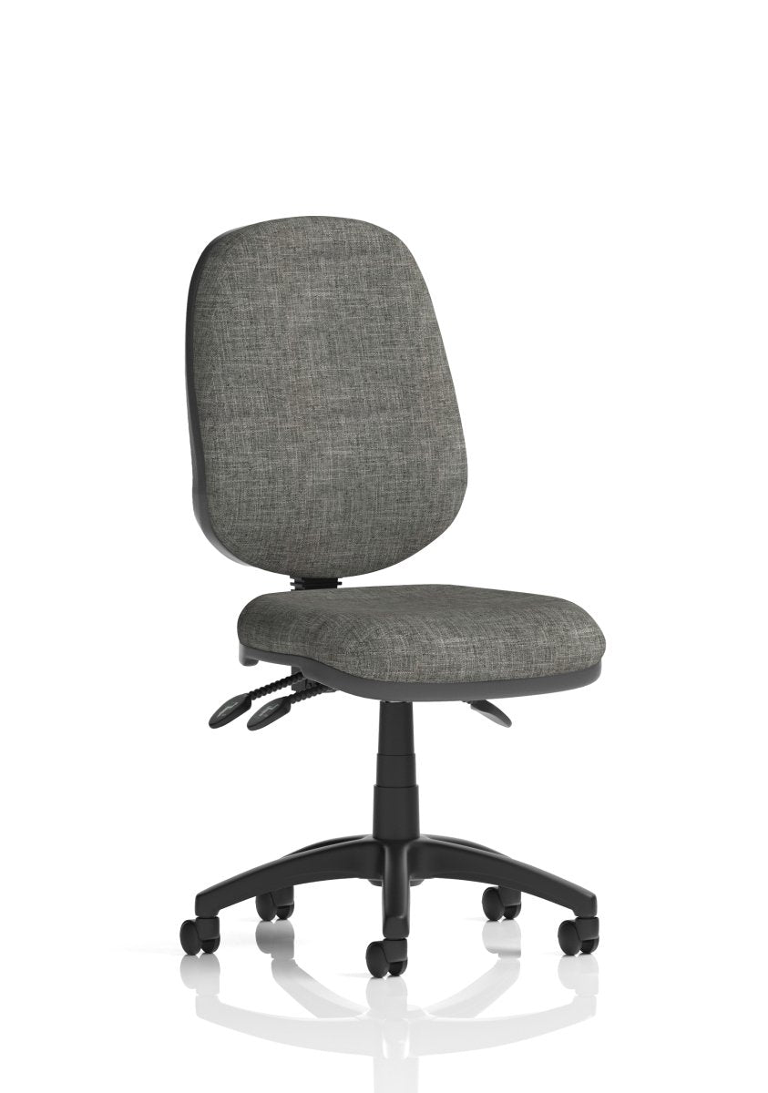 Office furniture eclipse-plus-iii-operator-chair Dynamic  Bespoke Tansy Purple  Black With Height Adjustable Arms