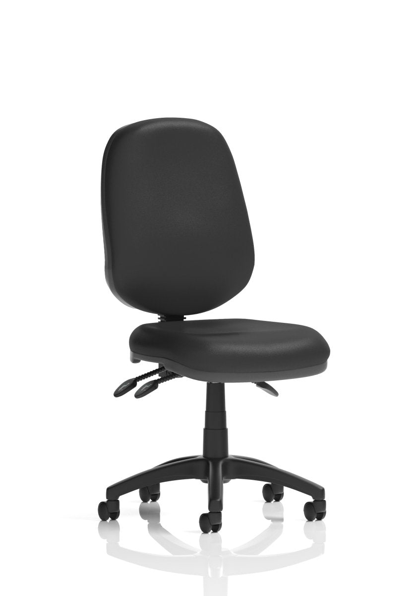 Office furniture eclipse-plus-iii-operator-chair Dynamic  Bespoke Tansy Purple  Black With Loop Arms