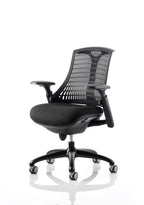 Office furniture flex-task-operator-chair-black-frame Dynamic  Black Colour White 