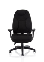 Office furniture galaxy-operator-chair Dynamic  Blue Fabric  With Height Adjustable Arms 
