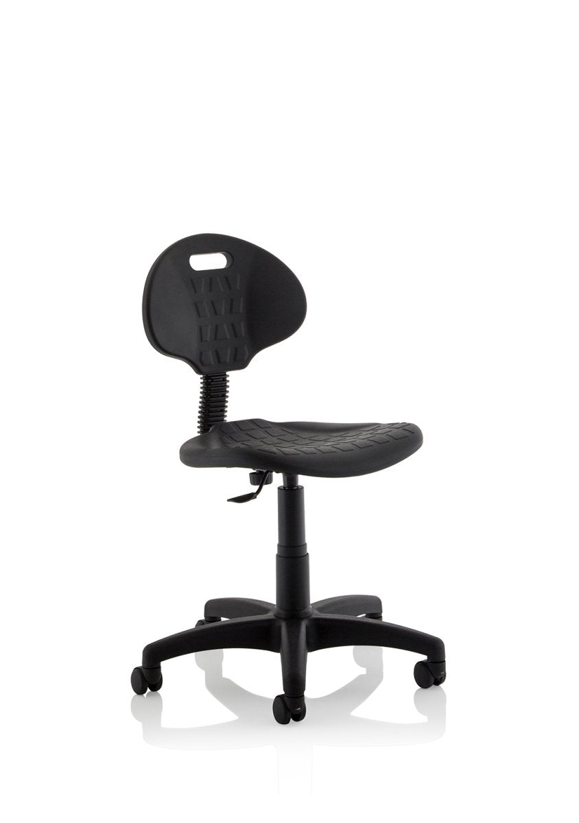 Operator Office Chair Malaga Polyurethane Medium Back Task   Colour Black 