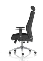 Office furniture onyx-ergo-posture-chair-with-headrest Dynamic  Black Leather  Black With Headrest