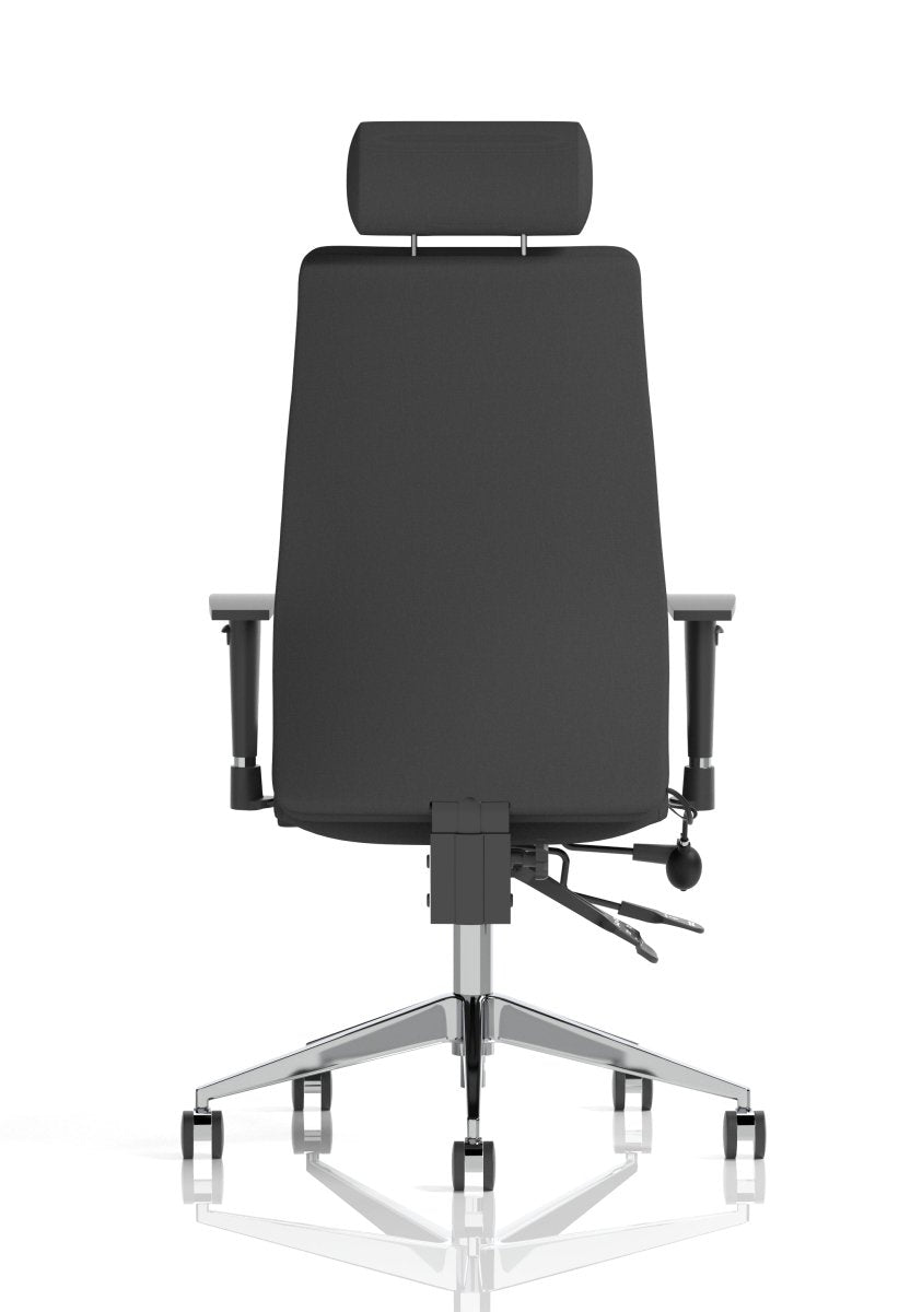 Office furniture onyx-ergo-posture-chair-with-headrest Dynamic  Bespoke Bergamot Cherry  Black With Headrest