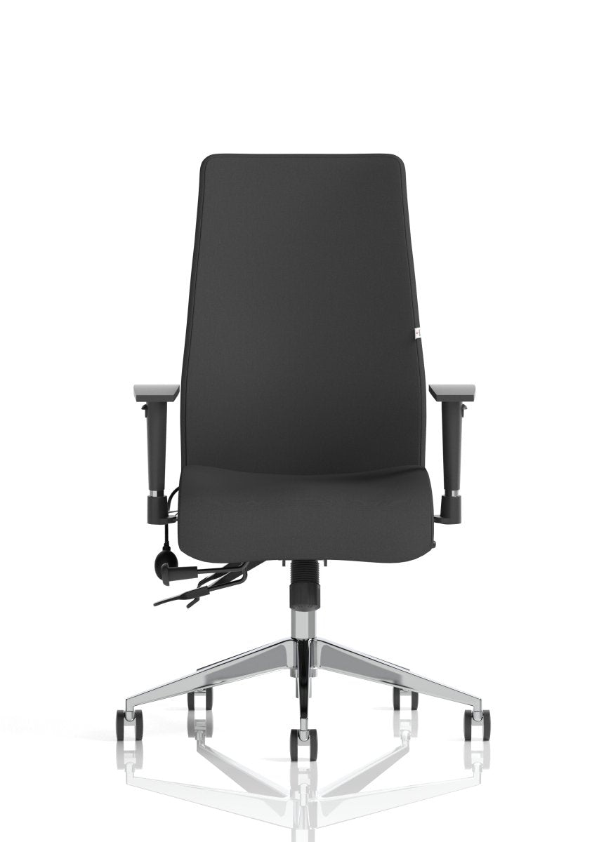 Office furniture onyx-ergo-posture-chair-with-headrest Dynamic  Bespoke Myrrh Green  Black With Headrest