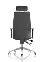 Office furniture onyx-ergo-posture-chair-with-headrest Dynamic  Bespoke Senna Yellow  Black With Headrest