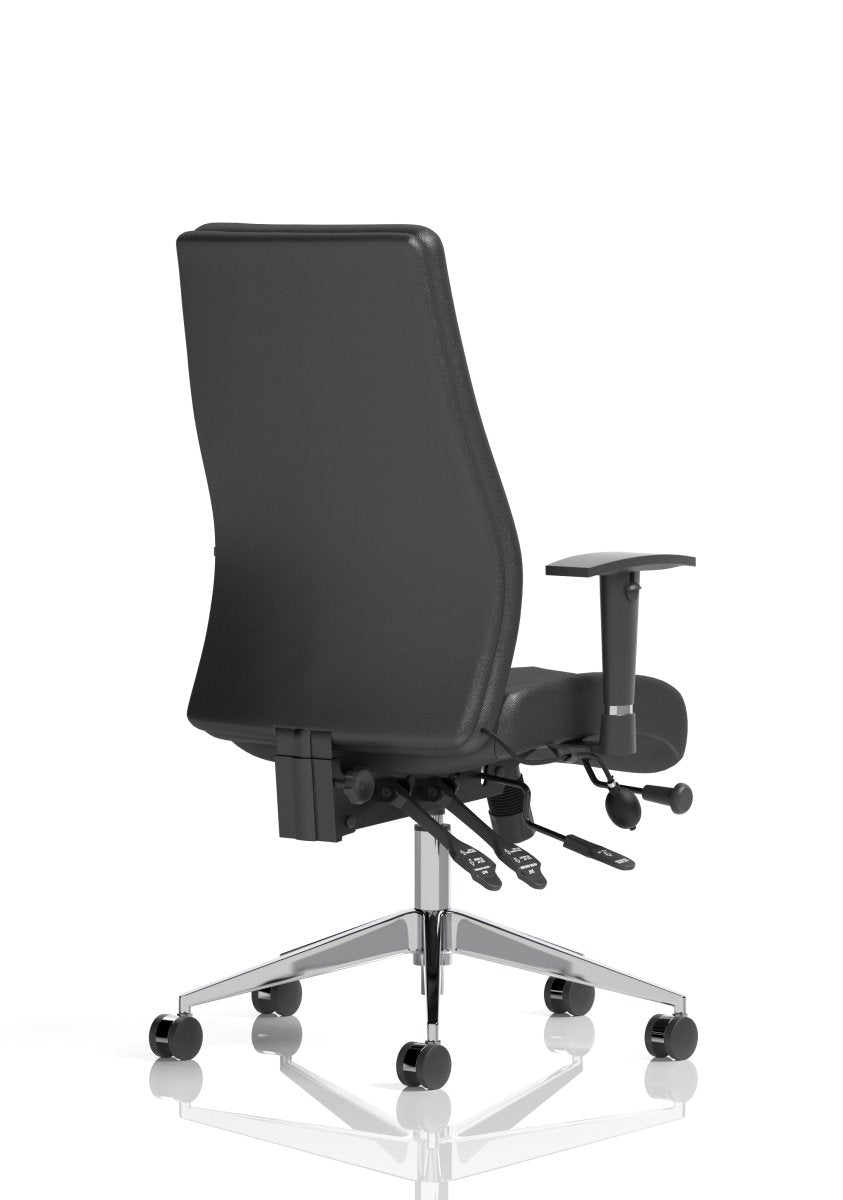 Office furniture onyx-ergo-posture-chair-with-headrest Dynamic  Bespoke Maringa Teal  Matching Bespoke Colour None