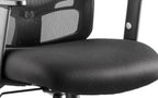 Office furniture portland-operator-chair Dynamic  With Height Adjustable Arms Colour Bespoke Bergamot Cherry 