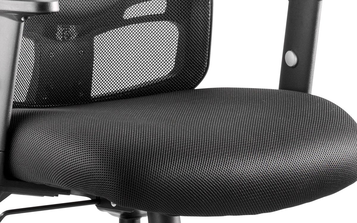 Office furniture portland-operator-chair Dynamic  With Height Adjustable Arms Colour Bespoke Bergamot Cherry 