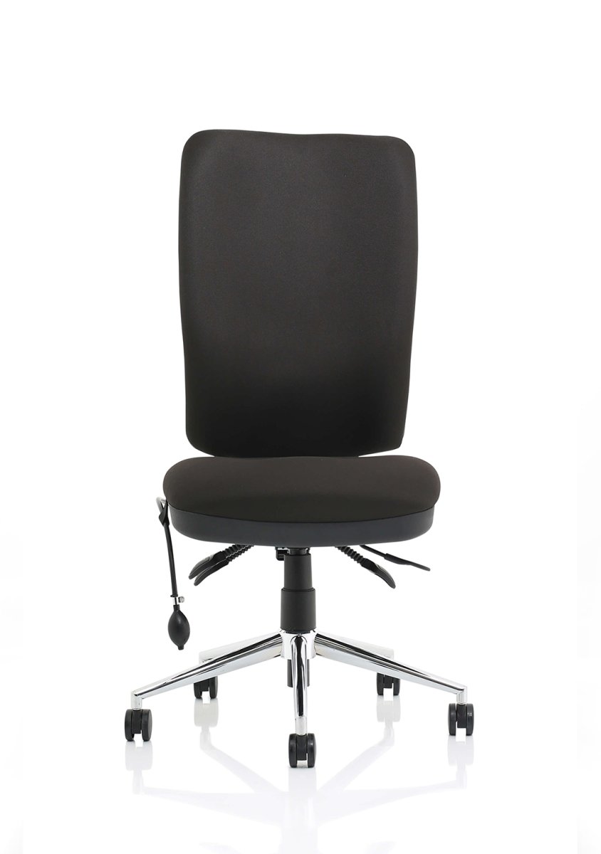 chiro-high-back-operator-chair Dynamic  Bespoke Myrrh Green  With Height Adjustable Arms Matching Bespoke Colour