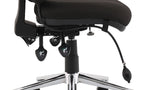 Office furniture chiro-medium-back-operator-chair Dynamic  Bespoke Senna Yellow  None Black