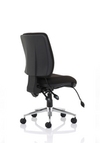 Office furniture chiro-medium-back-operator-chair Dynamic  Bespoke Tabasco Orange  None Black