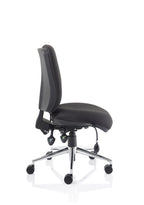 Office furniture chiro-medium-back-operator-chair Dynamic  Bespoke Tabasco Orange  None Matching Bespoke Colour