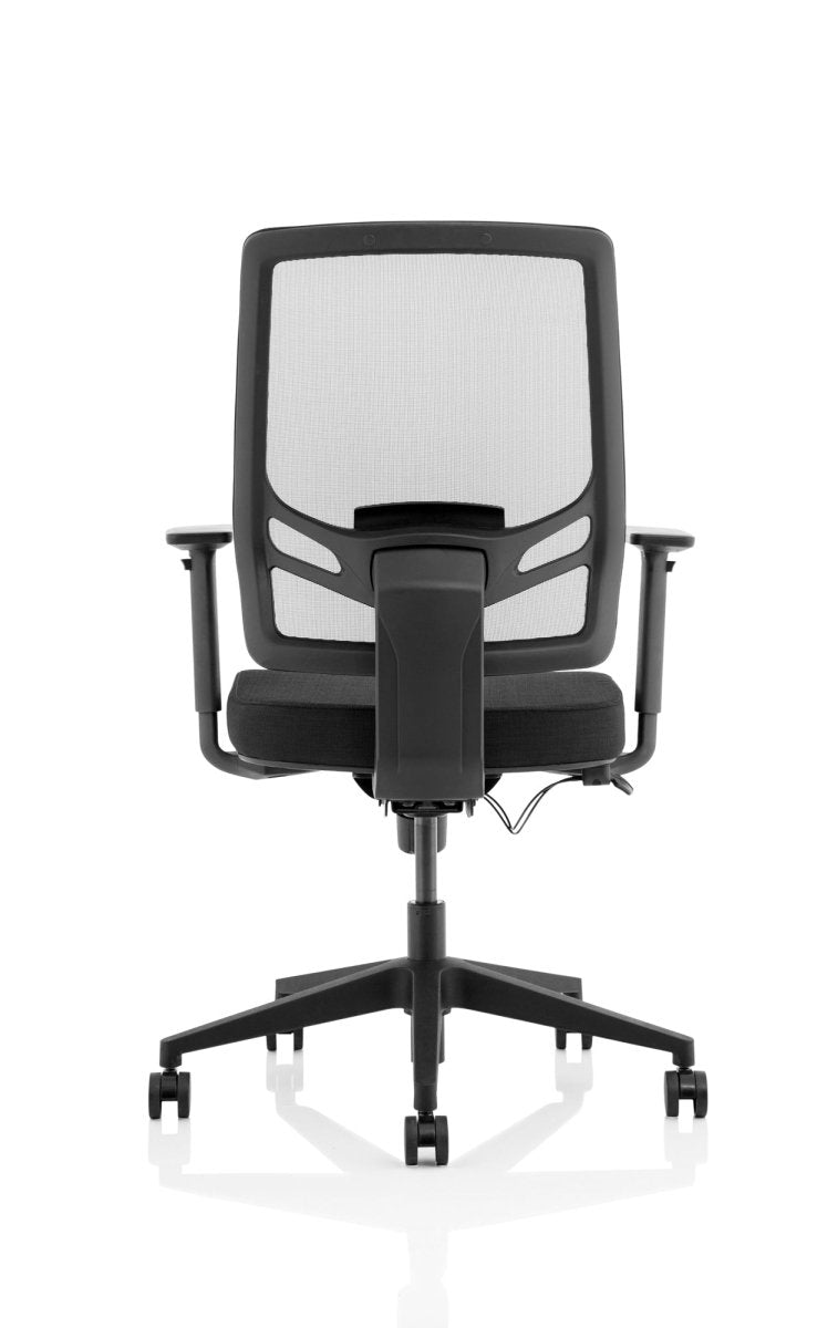 Office furniture ergo-twist Dynamic  Mesh & Bespoke Stevia Blue Fabric  No Headrest 