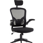 Office Chair Ace Executive MeshWith Folding Arms  Colour Black 