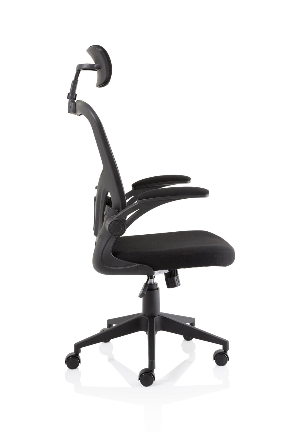Office furniture ace-executive-mesh-chair-with-folding-arms Dynamic   Colour Bespoke Tabasco Orange 