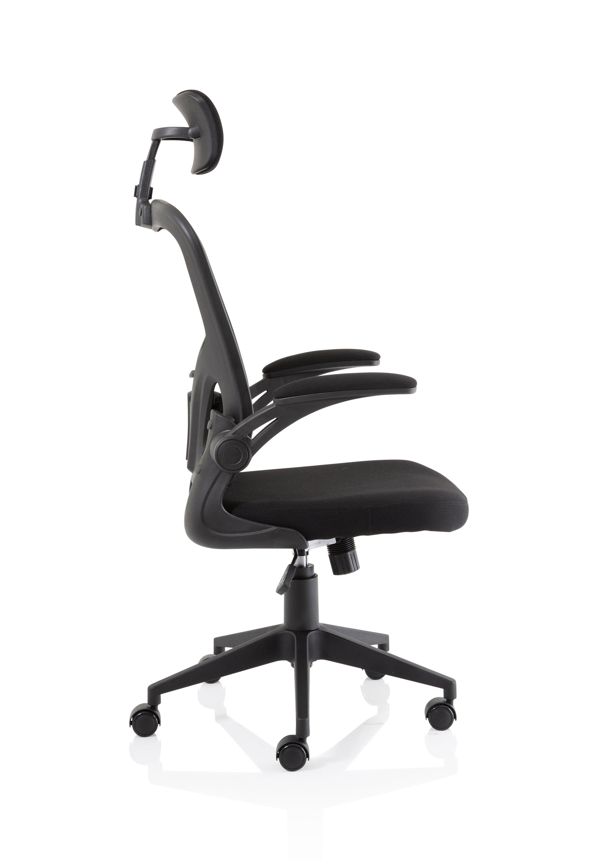 Office furniture ace-executive-mesh-chair-with-folding-arms Dynamic   Colour Bespoke Tabasco Orange 